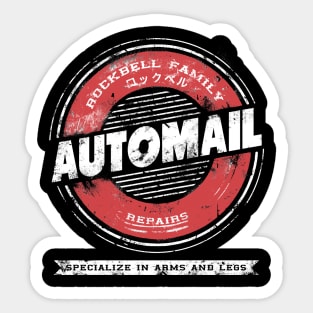 Rockbell Automail Sticker